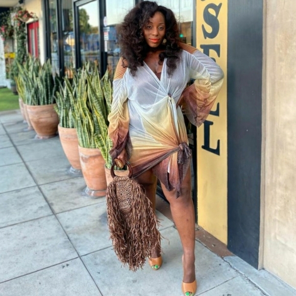 Zara Dresses & Skirts - Zara pleated wrap dress